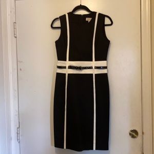 MK Elegant black dress party dress size 2 like new
